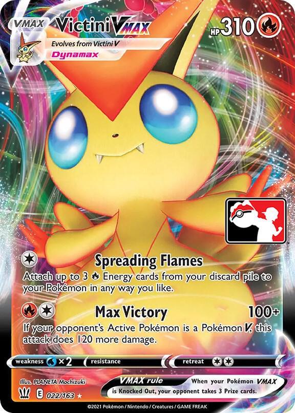 Battle Styles Victini VMAX [Play!] Pokémon card